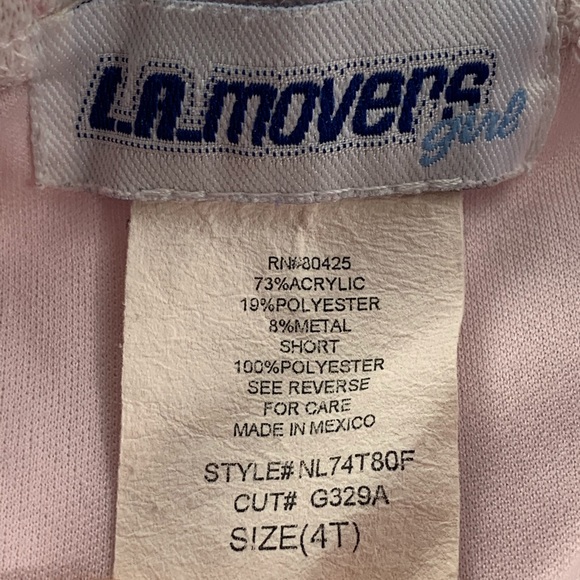 LA MOVERS GIRL ARGYLE GLITTER SKIRT E175 - Picture 5 of 7